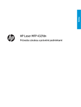 HP Laser MFP 432fdn Užívateľská príručka