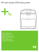 HP Color LaserJet 2700 Printer series Stručná príručka spustenia