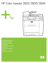HP Color LaserJet 2800 All-in-One Printer series Stručná príručka spustenia