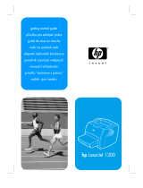 HP LaserJet 1200 Printer series Užívateľská príručka