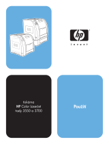 HP Color LaserJet 3700 Printer series Užívateľská príručka