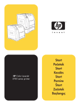 HP Color LaserJet 3700 Printer series Stručná príručka spustenia