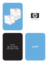 HP Color LaserJet 3500 Printer series Užívateľská príručka