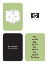 HP Color LaserJet 3550 Printer series Stručná príručka spustenia