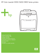 HP Color LaserJet 3800 Printer series Stručná príručka spustenia