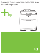 HP Color LaserJet 3000 Printer series Užívateľská príručka