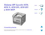 HP LaserJet 8150 Multifunction Printer series Užívateľská príručka