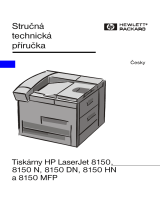 HP LaserJet 8150 Printer series referenčná príručka