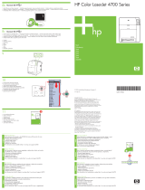 HP Color LaserJet 4700 Printer series Stručná príručka spustenia