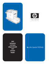 HP Color LaserJet 9500 Multifunction Printer series Stručná príručka spustenia