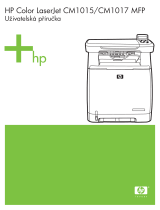 HP Color LaserJet CM1015/CM1017 Multifunction Printer series Užívateľská príručka