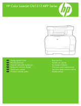 HP Color LaserJet CM1312 Multifunction Printer series Návod na obsluhu