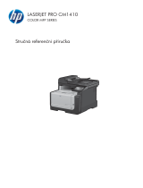HP LaserJet Pro CM1415 Color Multifunction Printer series referenčná príručka