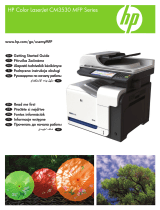 HP Color LaserJet CM3530 Multifunction Printer series Návod na obsluhu