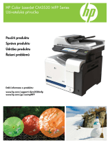 HP Color LaserJet CM3530 Multifunction Printer series Používateľská príručka