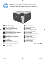 HP Color LaserJet Professional CP5225 Printer series Používateľská príručka