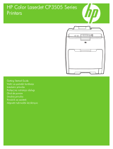 HP Color LaserJet CP3505 Printer series Stručná príručka spustenia