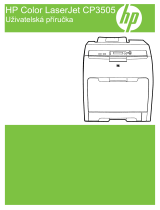 HP Color LaserJet CP3505 Printer series Užívateľská príručka