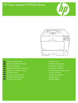 HP Color LaserJet CP2025 Printer series Návod na obsluhu
