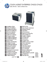 HP Color LaserJet Enterprise CP4525 Printer series Návod na inštaláciu