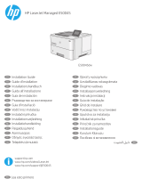 HP LaserJet Managed E50045 series Návod na inštaláciu