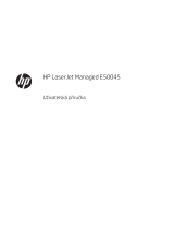 HP LaserJet Managed E50045 series Používateľská príručka