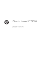 HP LaserJet Managed MFP E52545 series Používateľská príručka
