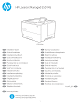 HP LaserJet Managed E50145 series Návod na inštaláciu