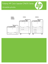 HP Color LaserJet CP6015 Printer series Používateľská príručka