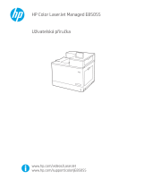 HP Color LaserJet Managed E85055 series Používateľská príručka