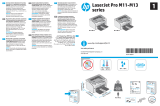 HP LaserJet Pro M11-M13 Printer series Návod na inštaláciu