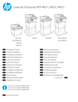 HP LaserJet Managed MFP E62555 series Návod na inštaláciu