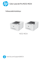HP Color LaserJet Pro M253-M254 Printer series Používateľská príručka