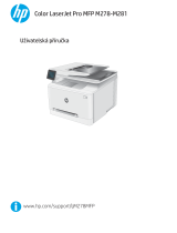 HP Color LaserJet Pro M280-M281 Multifunction Printer series Používateľská príručka