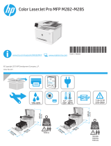 HP Color LaserJet Pro M282-M285 Multifunction Printer series referenčná príručka
