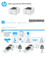 HP Color LaserJet Pro M255-M256 Printer series referenčná príručka