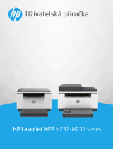 HP LaserJet MFP M232-M237 Printer series Návod na obsluhu