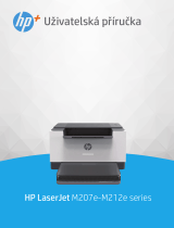 HP LaserJet M207e-M212e Printer series Návod na obsluhu