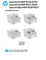 HP LaserJet Ultra MFP M230 series Používateľská príručka