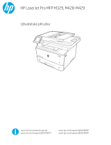 HP LaserJet Pro MFP M329 Printer series Používateľská príručka