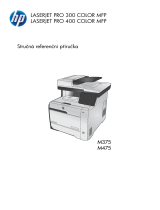 HP LaserJet Pro 300 color MFP M375 referenčná príručka