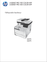 HP LaserJet Pro 400 color MFP M475 Používateľská príručka