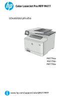 HP Color LaserJet Pro MFP M477 series Používateľská príručka