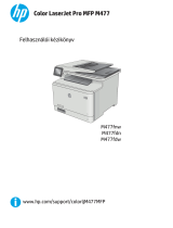 HP Color LaserJet Pro MFP M477 series Používateľská príručka