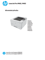 HP LaserJet Pro M402-M403 n-dn series Používateľská príručka