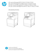 HP LaserJet Managed MFP E72525-E72535 series Používateľská príručka