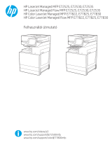 HP Color LaserJet Managed MFP E77822-E77830 series Používateľská príručka