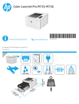 HP Color LaserJet Pro M155-M156 Printer series referenčná príručka