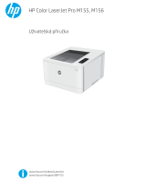 HP Color LaserJet Pro M155-M156 Printer series Používateľská príručka