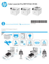 HP Color LaserJet Pro M182-M185 Multifunction Printer series referenčná príručka